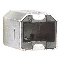 USB 2.0 线缆组件 ,   A 型公头 / 下直角 B 型公头 , 2.0m, 灰色的图片
