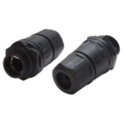 IP68级超5类RJ45直插式线缆密封接头，面板安装式，单向的图片