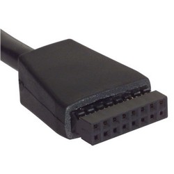 超细 具有快速连接功能的 SVGA 线缆 , HD15 公头 / HD15 公头 , 50.0 ft / 15.2 m的图片