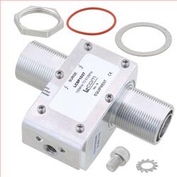7/16 F/F In/Out RF Surge Protector 100MHz - 512MHz 750W IP67 20kA Surge Filter的图片