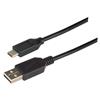 USB 2.0线缆，直通Type-C/直通A型，2米的图片