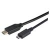 USB 2.0线缆，直通Type-C/直通Micro-B，1米的图片