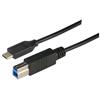 USB 3.0线缆，直通Type-C/直通B型，3米的图片