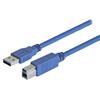 USB 3.0 A - B型线缆，0.5米的图片