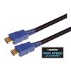 带以太网功能高速HDMI 线缆，公头/公头，蓝，模塑成型，3米的图片