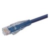特优型超 5 类 RJ45/RJ45 模制级以太网跳线黑色30ft / 9.1m的图片